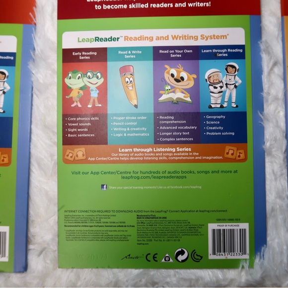 LeapFrog LeapReader System Learn to Read 10 Book Bundle | KIDS - Picture 4 of 7